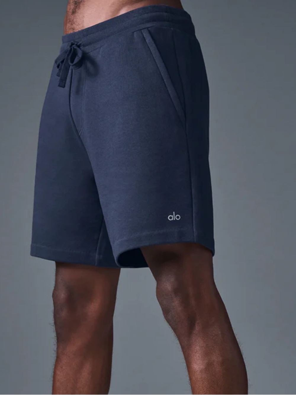 Alo Mens Chill Shorts Navy Blue Size XS